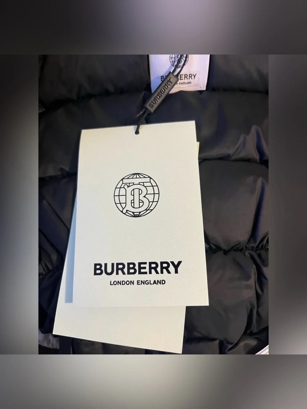 NEW Burberry baby kids puffer jacket coat size 6 months